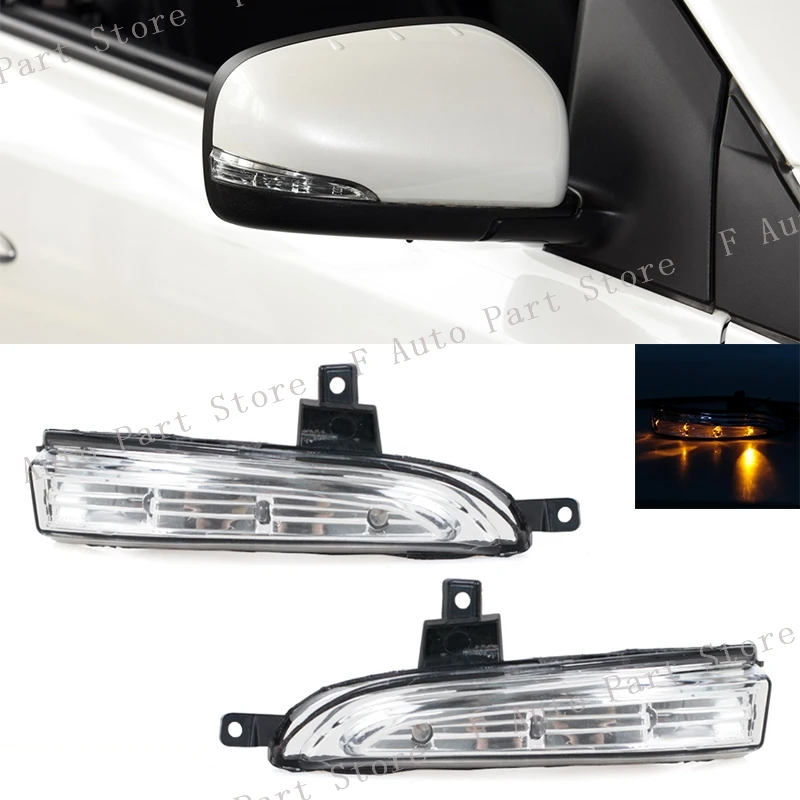 

Для Renault Koleos 2012-2016: Указатель поворота в боковом зеркале заднего вида / Светодиодный индикатор зеркала заднего вида