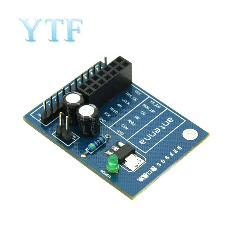 NRF905 Wireless Module Socket / NRF905 Adapter Board /905 Communication /3.3V Voltage Regulator for arduino