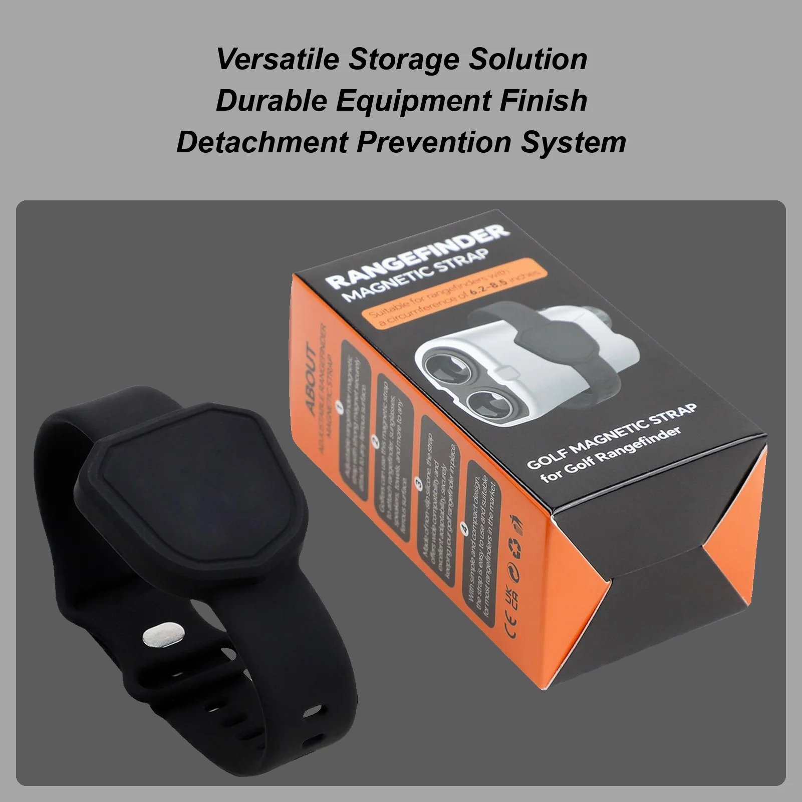 حامل مكتشف المدى، شريط تخزين محدد المدى للجولف، حامل اختبار المسافة خفيف الوزن لمدى الممارسة الداخلية للطورة الخارجية