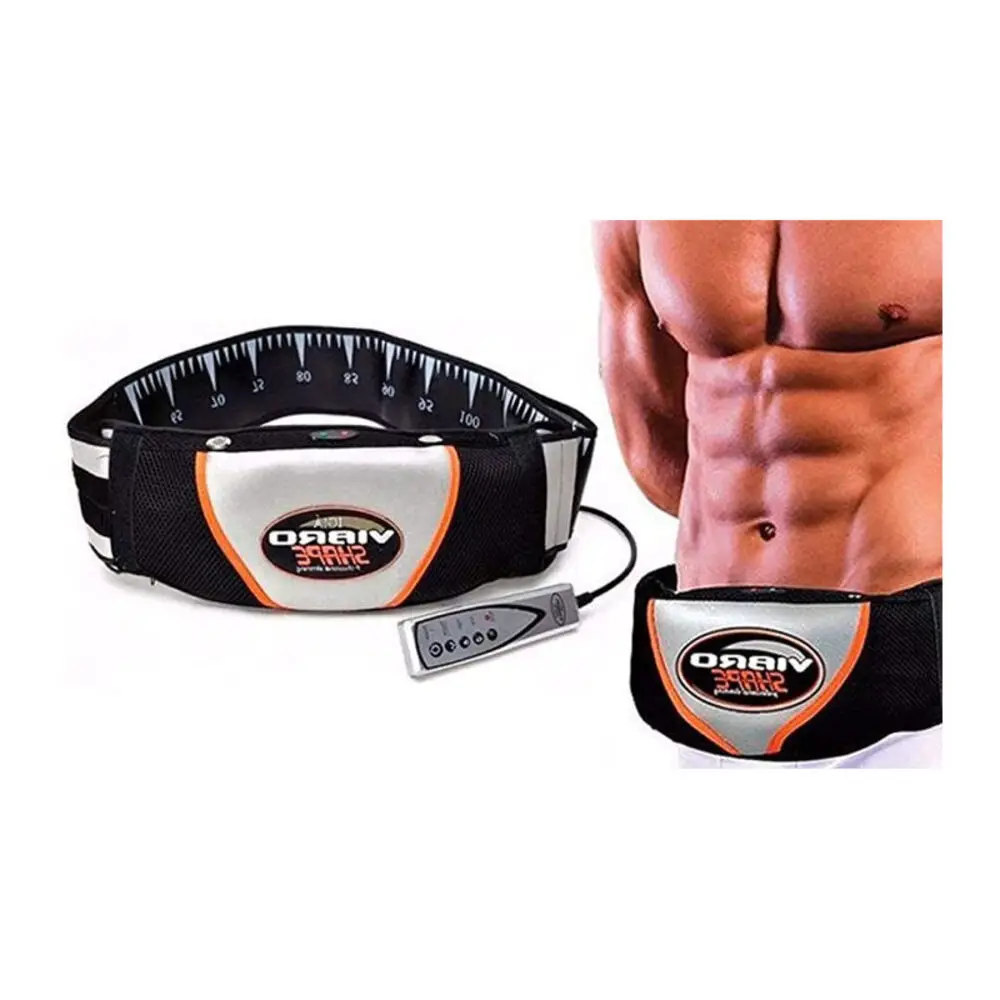 Massageador Elétrico De Queima De Gordura Emagrecimento, Forma De Vibro Da Barriga Abdominal, Fitness Vibratório, Cinto De Aparador De Cintura