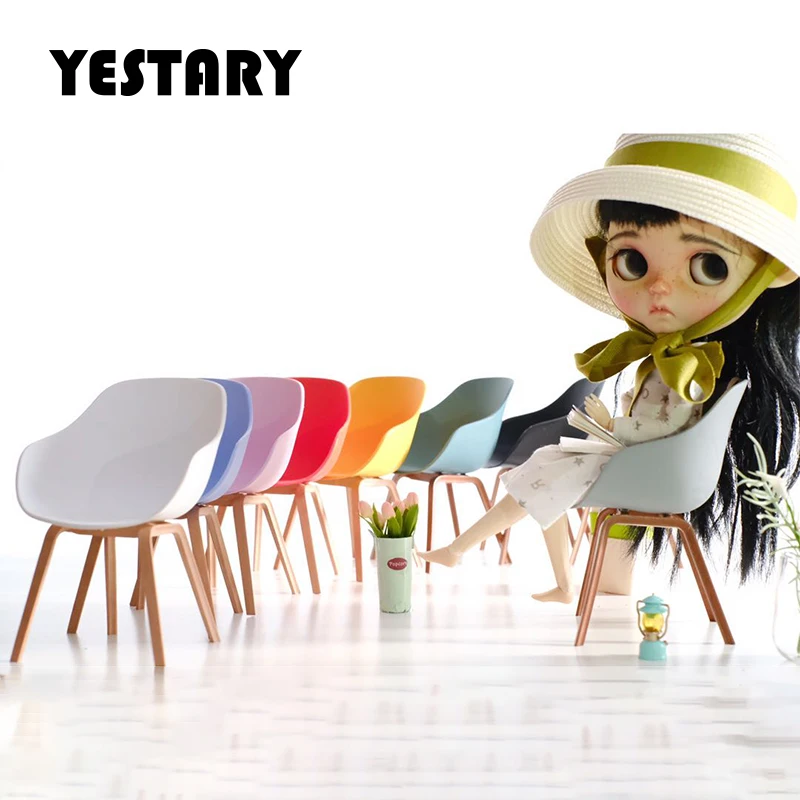 YESTARY 1/6 Bjd Doll Furniture Toys Miniature Chair Doll Accessories Obitsu 22 Fashion Doll Toy Dollhouse Furniture For Blythe