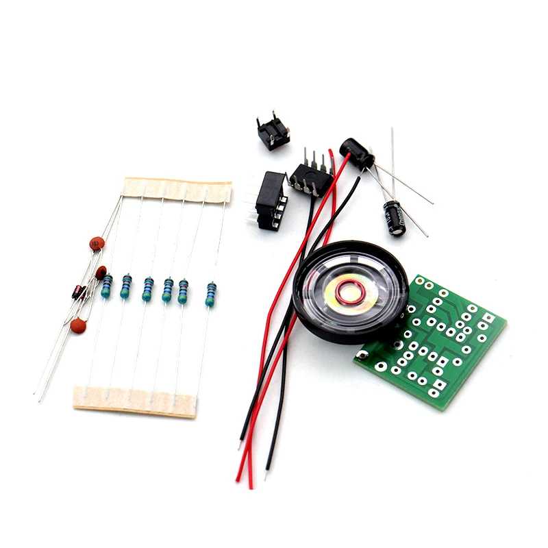 NE555 Doorbell Suite Electronic Production Doorbell Suite DIY Kit Ding dong doorbell PCB welding laboratory