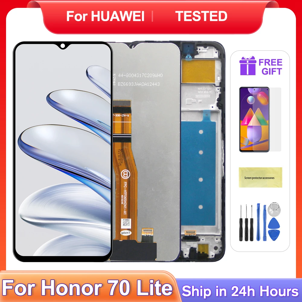 For HUAWEI 6.5''Honor 70 Lite For  Honor70 Lite RBN-NX1 LCD Display Touch Screen Digitizer Assembly Replacement