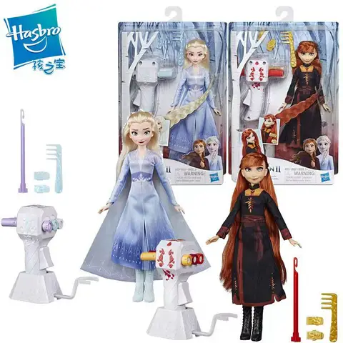 Original Disney Frost 2 Hårsalongsdockor Serie Prinsessan Elsa och Anna Hårstylingdocka Flicka Lekstuga Leksaker Flicka Födelsedagspresent 12 best sales Elsa-docka - №4