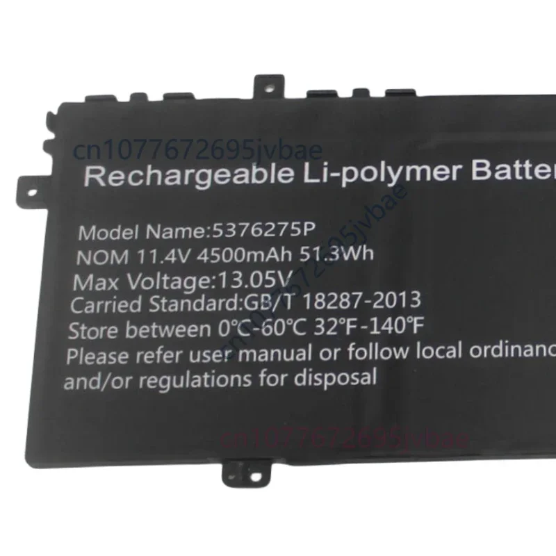 For Ezbook X7 U488575PV-3S1P 5085258P 478574-3S1P U488569PV-3S1P Battery For Gateway Ultra Slim GWTC51427 GWTC71427 BK BL SL RG