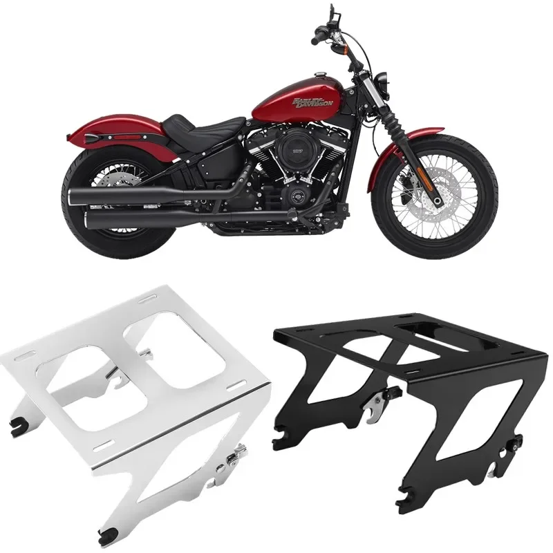 Voor Harley Softail Flsl Fxbb Fxst 2018-2022 Motorfiets Afneembare Bagagehouder Motorfiets Acsessories