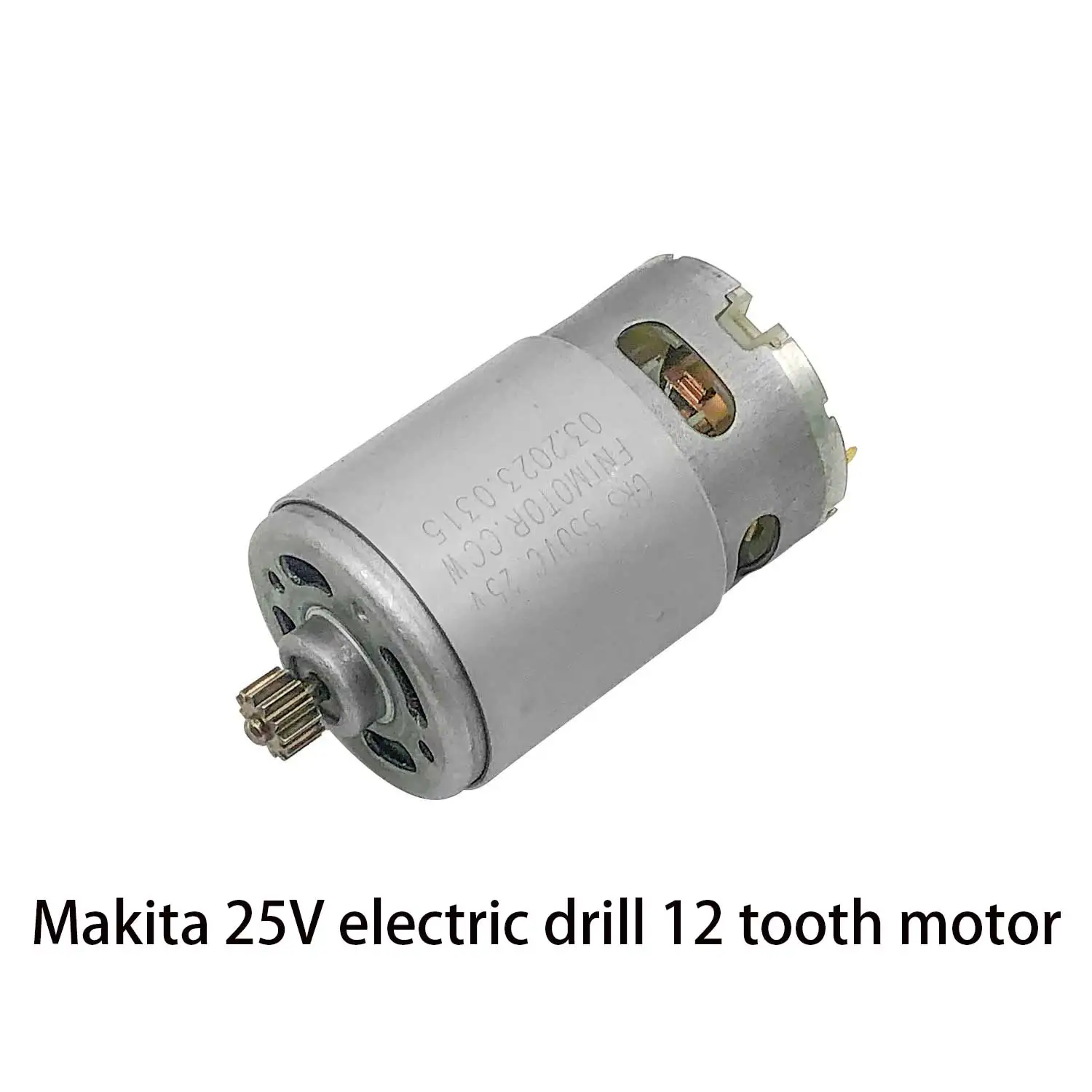 

Makita model 550 25V lithium electric drill motor 12-tooth two-speed motor satellite electric drill motor accessories