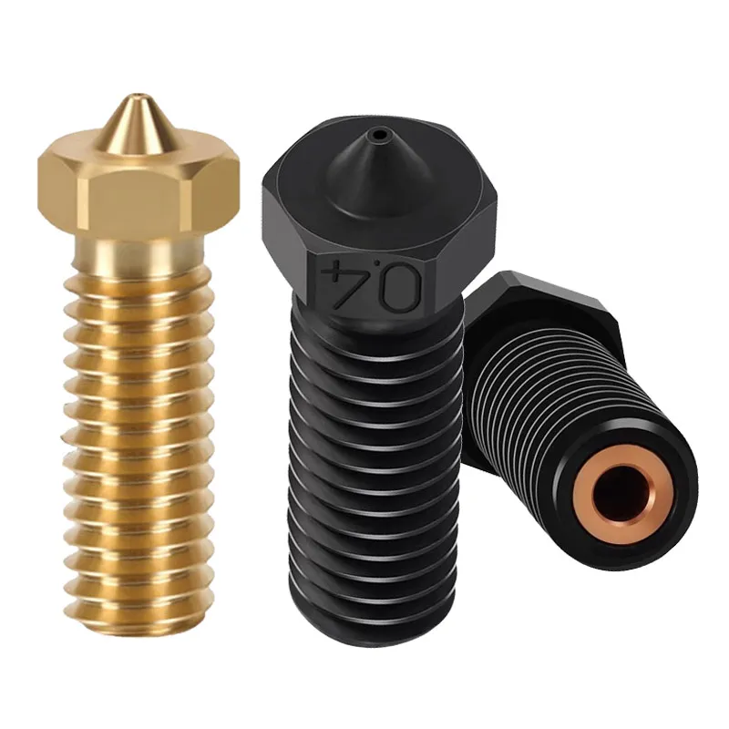 火山 CHT ノズル硬化鋼真鍮 3 穴ノズル E3D 火山 3D プリンタアクセサリー