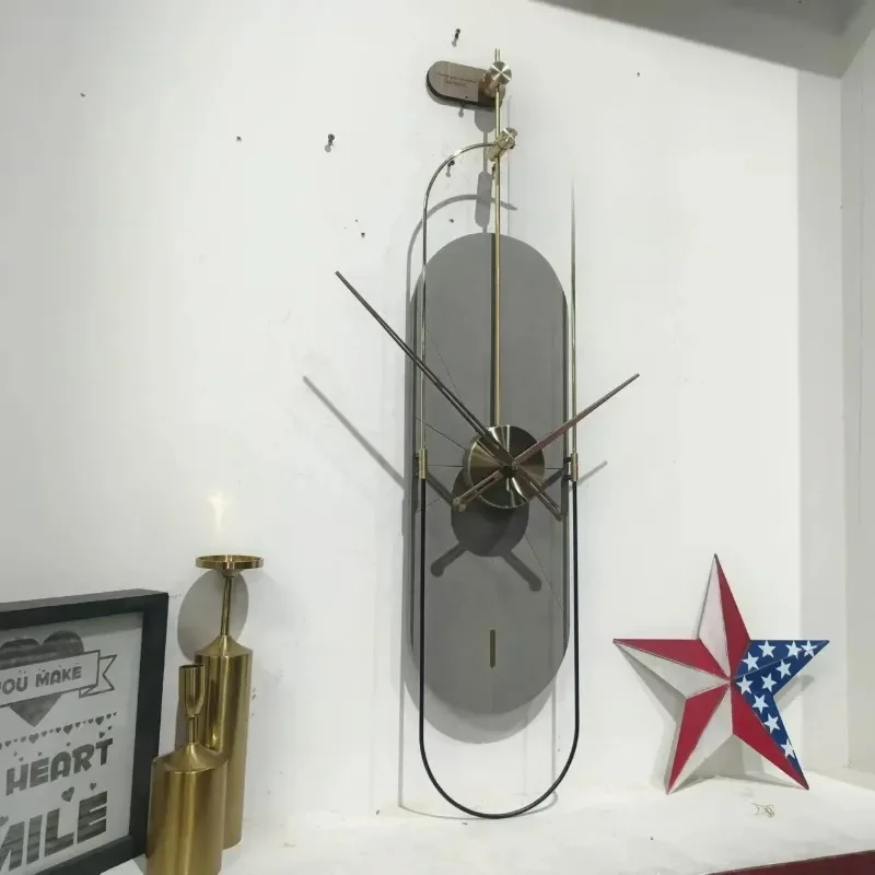 20*91 سم ساعات حائط خفيفة عالية الجودة موضة ديكور المنزل الحديث الشرفة ساعة حائط صامتة