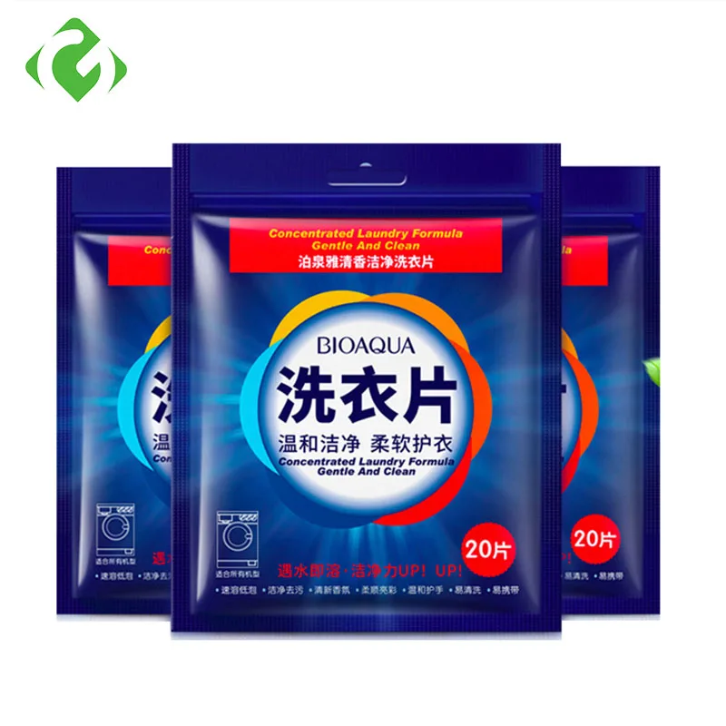 Efficient detergent New formula concentrate liquido para lavar ropa Multifunction laundry tablet Portable travel washing powder