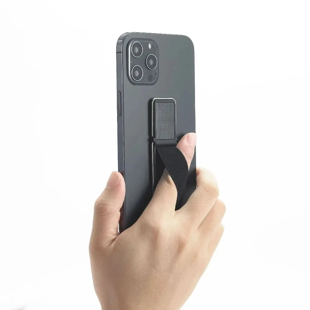 Cell Phone Ring Finger Kickstand Strap Band Foldable Phone Stand Universal Phone Holder Grip for iPhone 16/Samsung/Xiaomi/Huawei