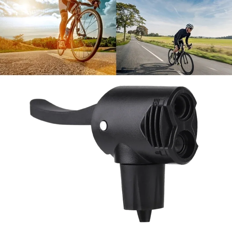 

Bicycles Pump Adapter Valves Bicycles Replacement Double Head Air Pumps Adapter Valves Bike Cycle Tyre Tube Pump Adapter 24BD