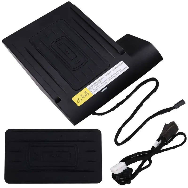 

A19Q-Car 15W Wireless Center Console Phone Charging Pad Car Accessories For VW Golf 7 7.5 MK7 LHD