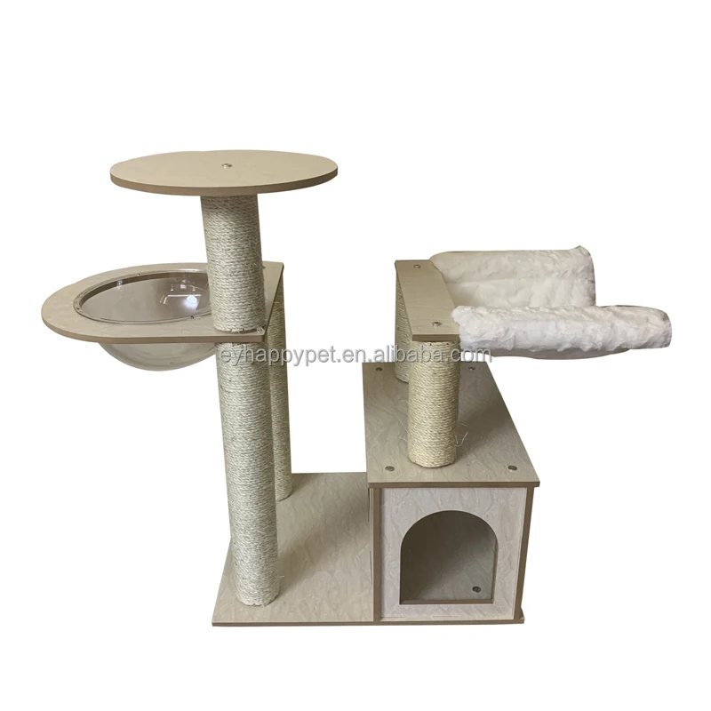 Cat trees & scratcher house casa sull'albero per gatti di grandi dimensioni di alta qualità per gatti