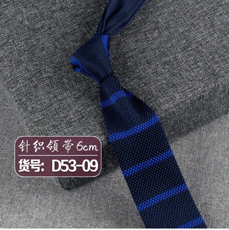 Neue Strick krawatten lässig dünne Krawatte für Party Jungen Mädchen gestrickt gestreifte Krawatte Hochzeit Krawatte für Bräutigam Hals tragen für Männer – Detail 12
