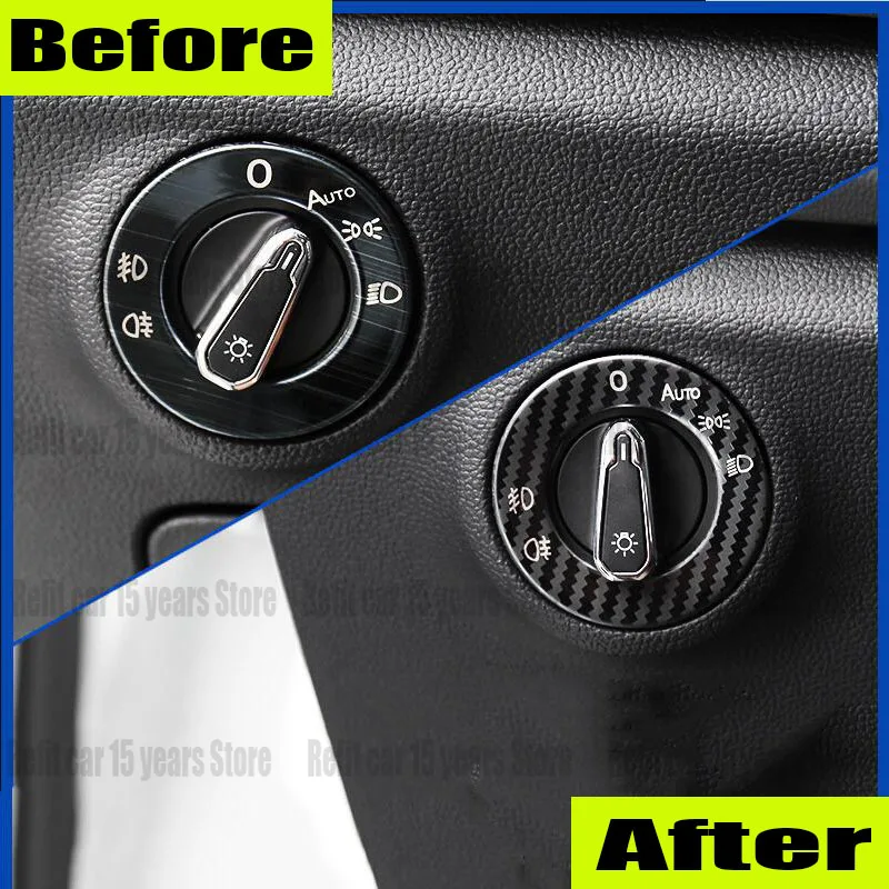 

Для Volkswagen Jetta Mk7 2019 2020 2021 2022 рамка управления переключателем из нержавеющей стали и углеродного волокна