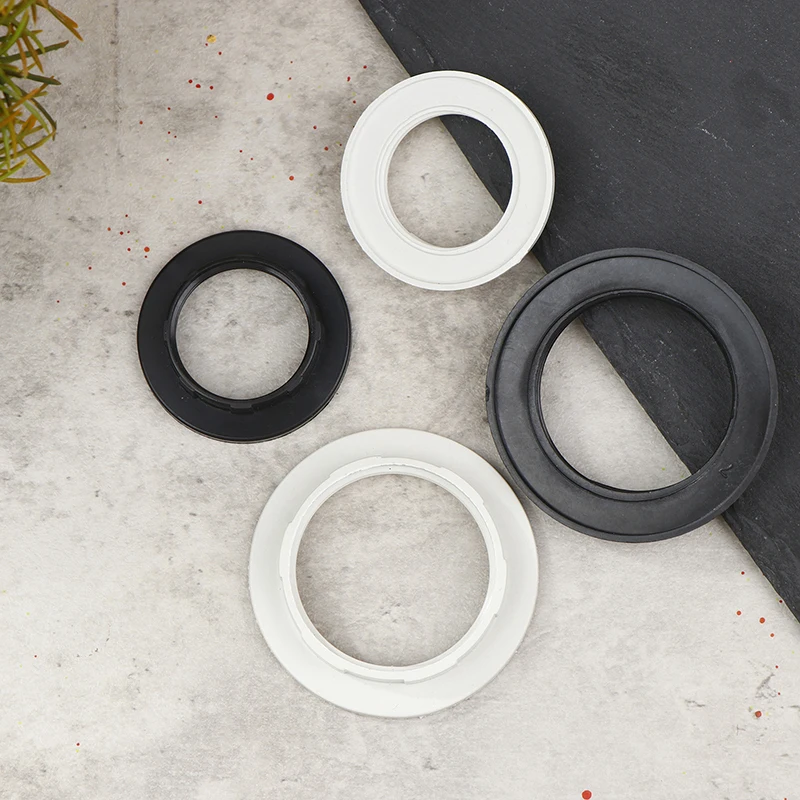 5pcs New Lamp Holder Outer Ring Plastic Outer Ring Lamp Holder Ring Fixing Rings