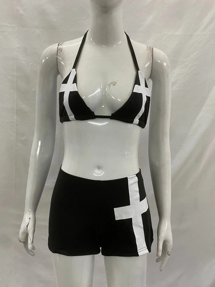

Girls' Y2K Bikini Set Sexy Beach Party Two-Piece Summer Super Shorts Trendy Fashion 2026