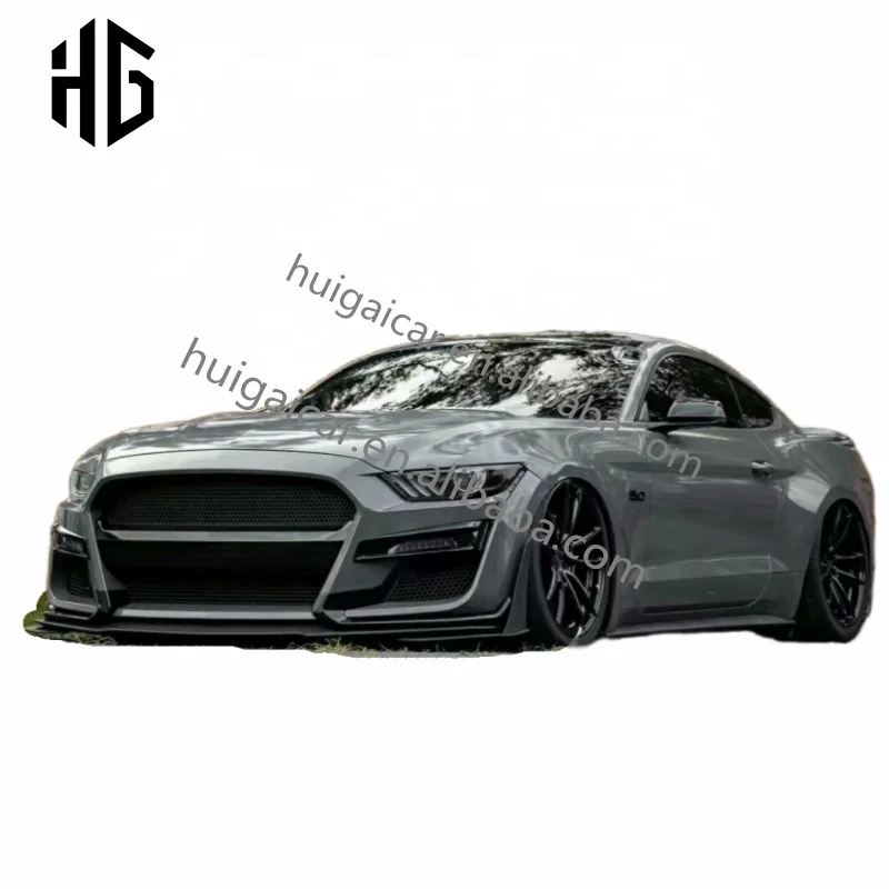 Mach1 Style Front Car Bumper Kit for 2015-2023 Ford Mustang Bumper Grills Body Parts