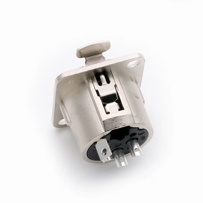 10pcs/lot 3 Pin XLR Male/Female Connector Metal Shell 3Poles XLR Socket Panel Mount Chassis MIC Microphone Connector - view 3