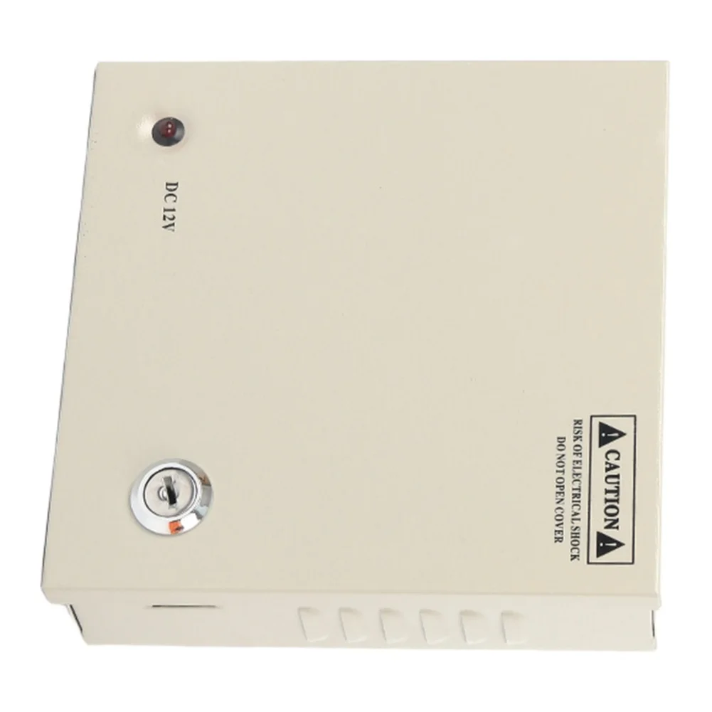 9 Channel 12V 10A 120W Switching Power Supply Box AC 110V 220V To DC For CCTV Security Camera System Distribution With Fuse Prot