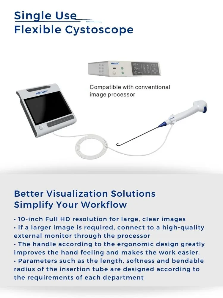 high quality Medical equipment trade portable disposable Flexible ENT Endoscope  Set for nasal and laryngoscopy endoscopy