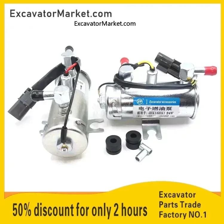 For ISUZU CASE CX SUMITOMO SH HITACHI ZX ZAX120 200 240-3 5 6 Electronic Oil Pump Fuel Pump excavator Spare