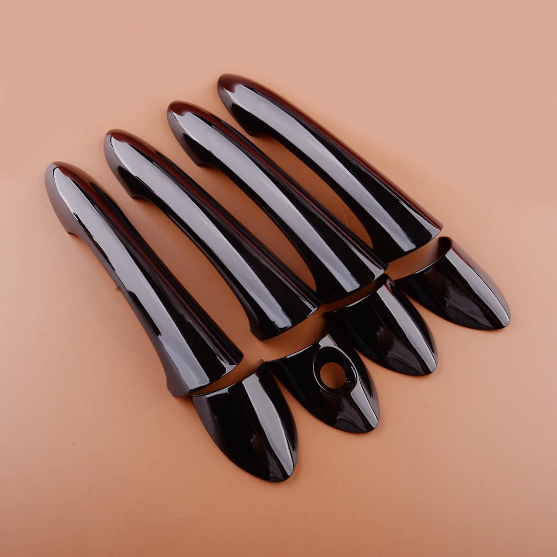 

Автомобильная передняя задняя левая и правая внешняя дверная ручка, набор накладок, подходит для Hyundai Sonata 2014 2013 2012 2011, новое высокое качество