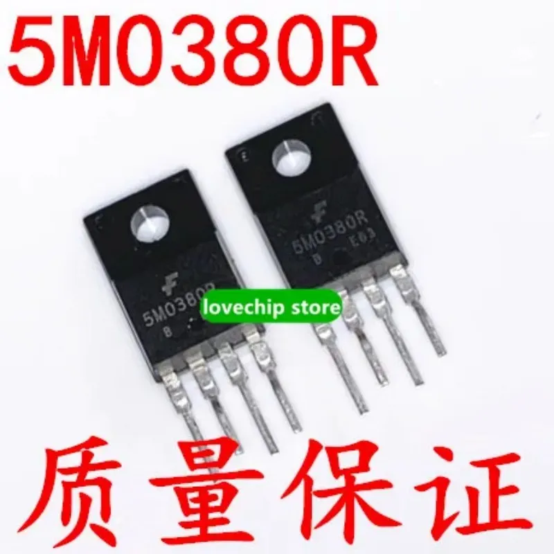 5M0380R TO-220F four-legged power management chip 5M0380 LCD power chip IC TO220F KA5M0380R