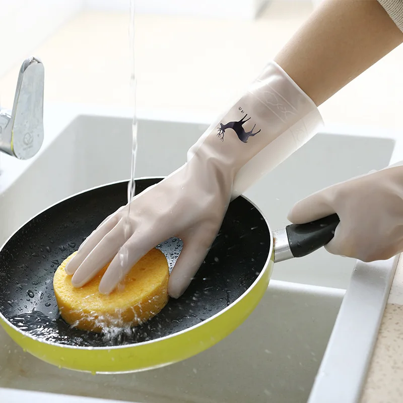 kitchen dish washing gloves household dishwashing gloves rubber gloves for washing clothes cleaning gloves for dishes