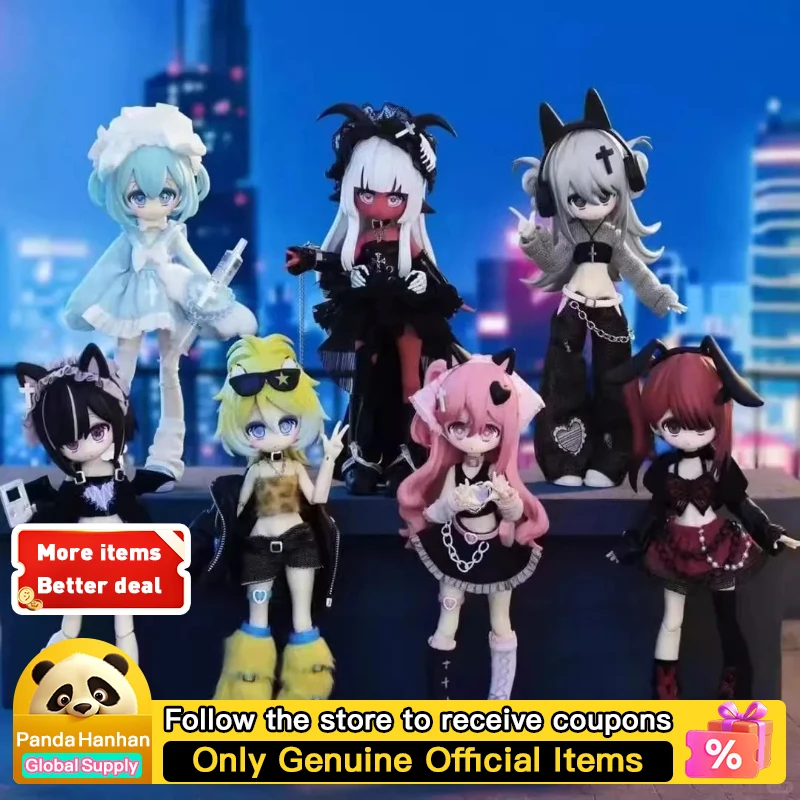 

Подлинная серия 10000 Escapes Plans Bjd 1/12 Bjd, милая экшн-фигурка, игрушки, каваи, аниме-фигурки, куклы, игрушки в подарок, Mystery Box Girl