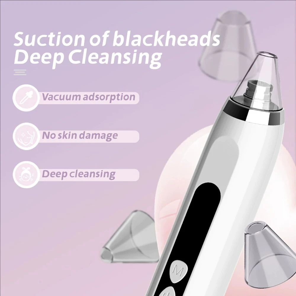 Electric Facial Skin Care Pore Removal Blackhead Clean Vacuum Acne Removal For Deep Facial Pimple Pores Cleaning Tools