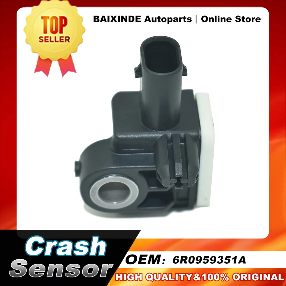 

OEM 6R0959351A Crash Impact Sensor For Polo / Derby / Vento-IND 2010-2012,Seat Ibiza / ST 2009-2011 Auto Parts Car Accessories