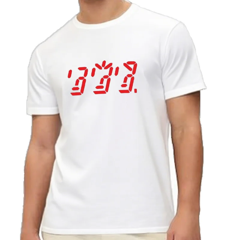T-shirt graphique mesurost dans la Machine pour hommes, vêtements personnalisés