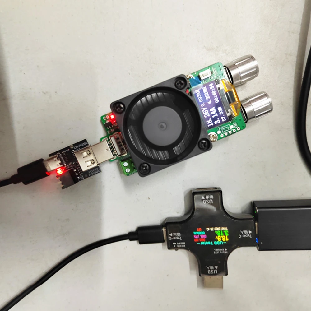 PD/QC/AFC/FCP Fast Charge Decoy Trigger Board PD/QC Decoy Board USB Type-C a 5V 9V 12V 15V 20V uscita a tensione fissa