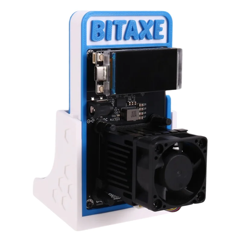 X64A-Nerdaxe 1,2TH/S Bitaxe Gamma 601 BTC Solo Miner Цветной экран 18-22 Вт BM1370 Чип Asic от Antminer S21 Pro Miner