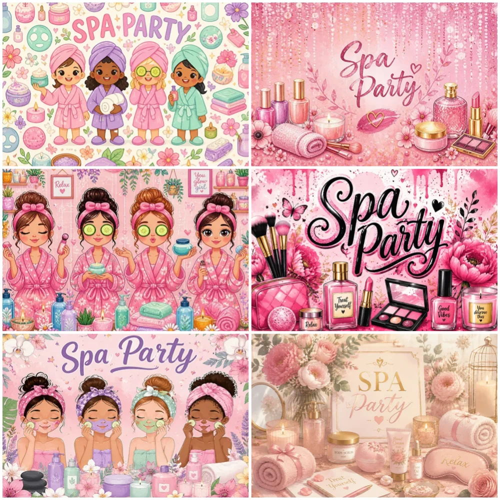 Photography Cheat Sheet - Spa Party Decoration Backdrop Makeup Perfume