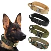 Dog Training Collar Adjustable Tactical Dog Collar And Leash Set Control Handle Pet Lead Collar For Small Big Dogs 1