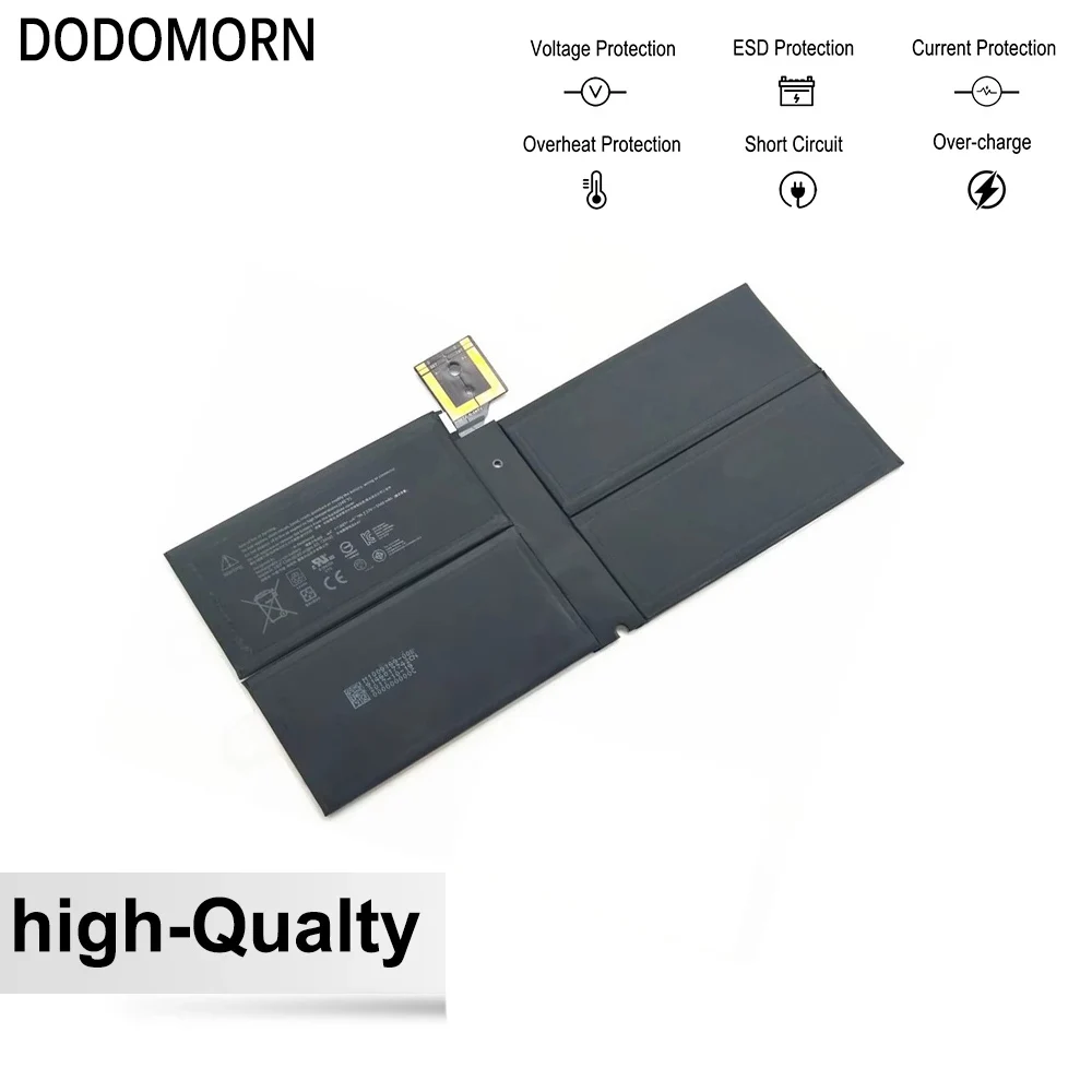New 5940mAh G3HTA038H DYNM02 Laptop Battery For Microsoft Surface Pro 6 1807 1809 For Microsoft Surface Pro5 1796 45WH/7.57V