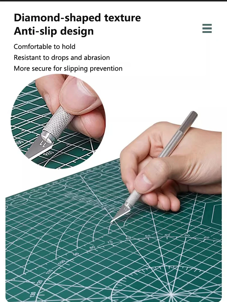 Conjunto de Facas de Precisão para Gravação e Artesanato - Ferramentas Manuais para Hobbystas