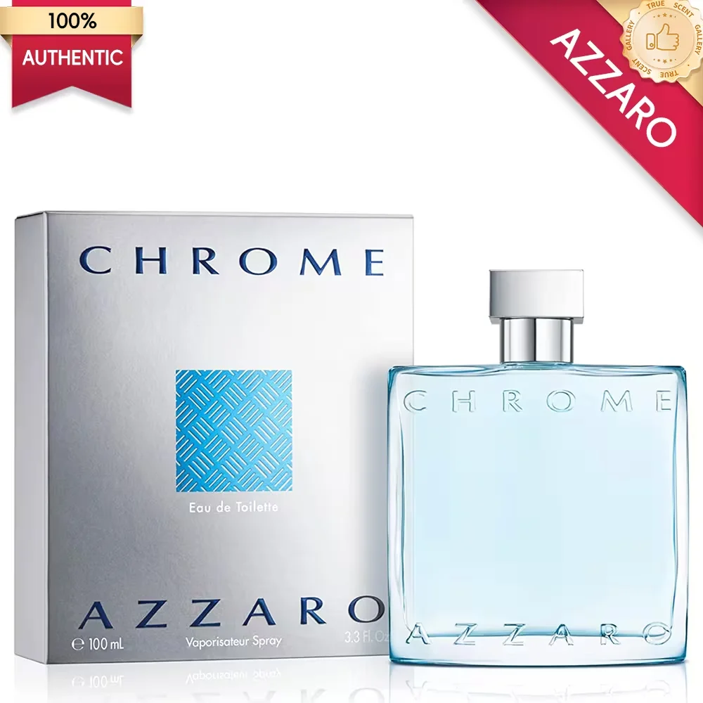 Zzaro Chrome Most Popular Men's Rich Perfume 100ml Men's Light Perfume Spray Bottle / Spray Long-Lasting And Persistent, Intense Spicy-Scented Men's Fragrance, Men's Gift