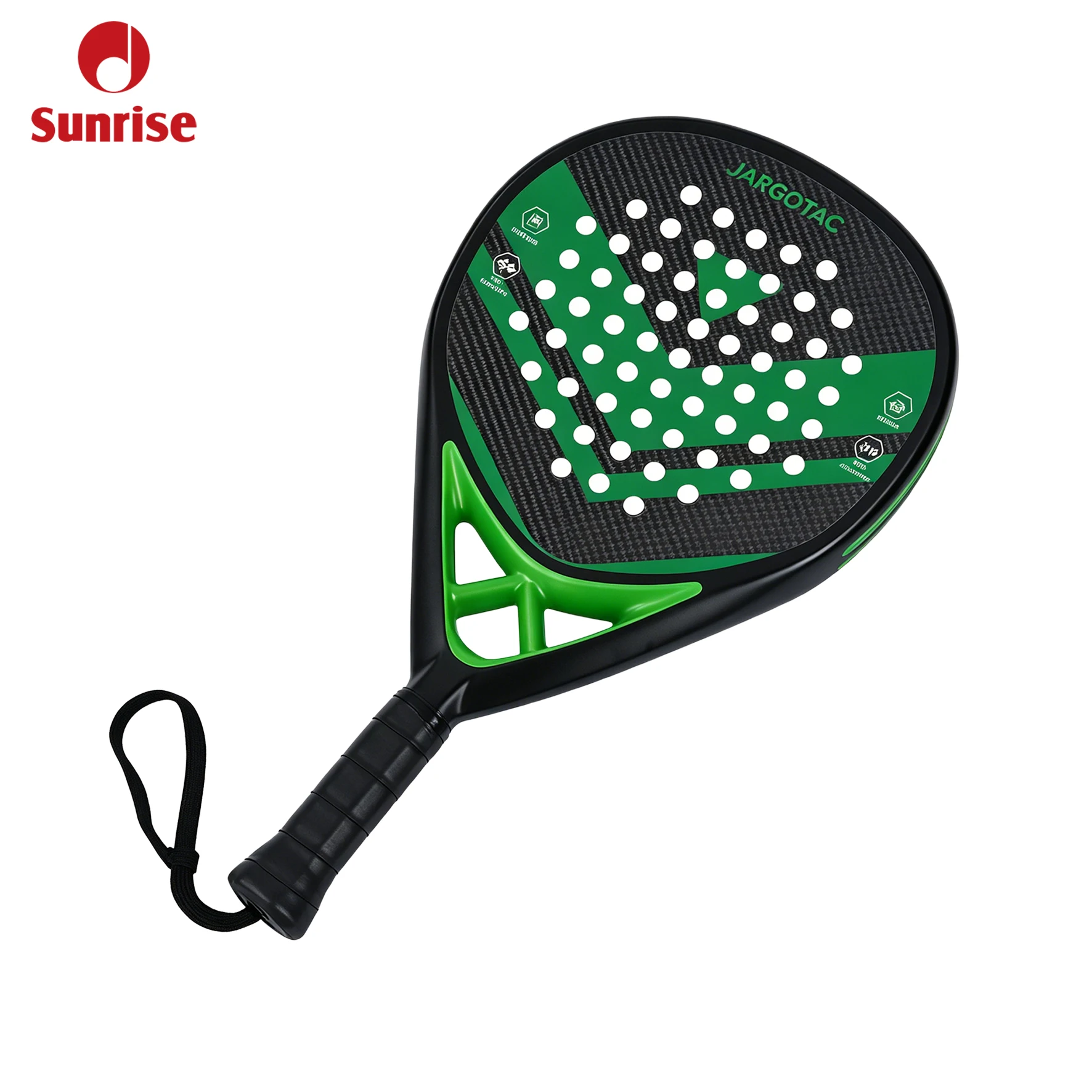 Professional SA002 Padel Paddle 3k Carbon Fiber Teardrop High Quality Eva Core T700 Graphite Woven Carbon 260x260mm