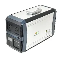 1000w Portable power station For Home outdoor emergency power supply support logo customs and packaging design