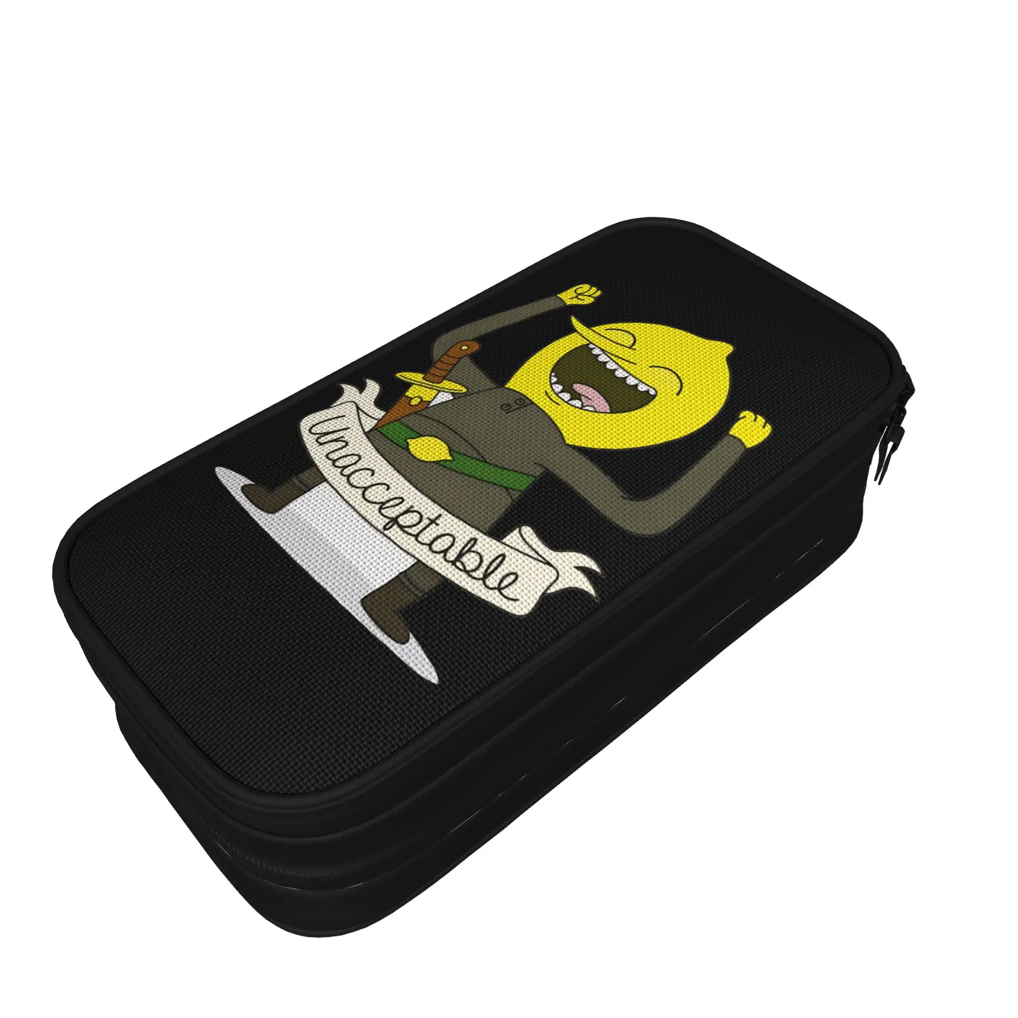 lemongrab  Cute Lemon  Pencil Cases New  Pen Box Pencil Bags Kids Big Capacity Students School Gift Pencilcases