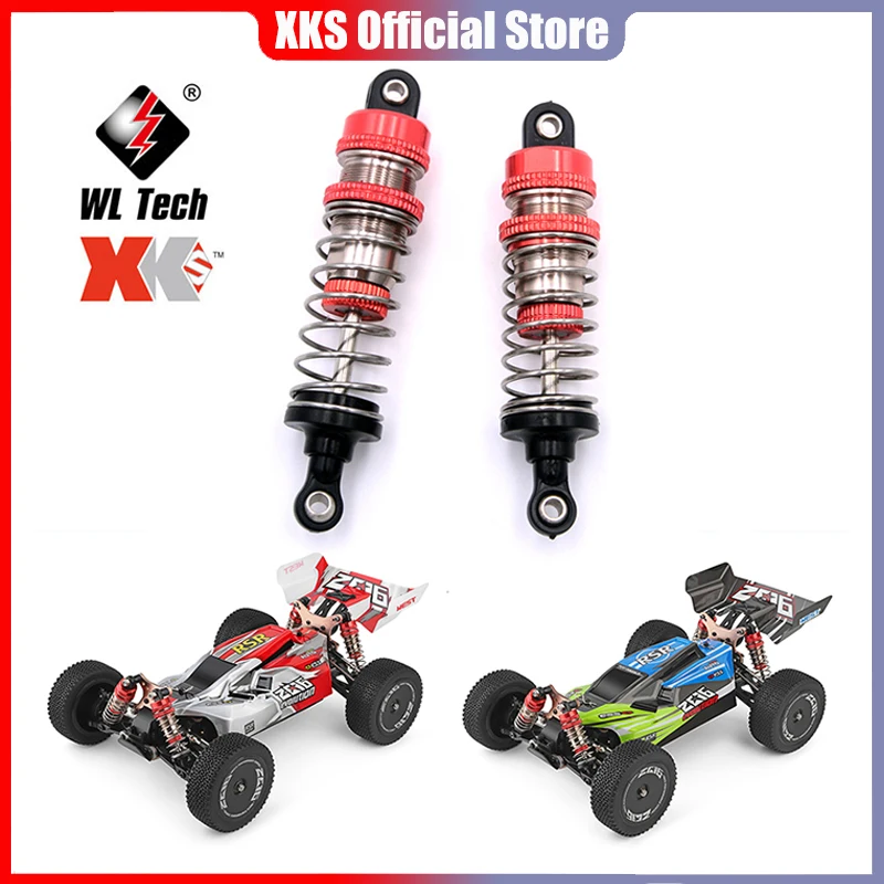 Wltoys XK 144001 124016 124017 124018 124019 144010 amortyzator wysokiej prędkości Off-drogowe ze zdalnym sterowaniem akcesoria samochodowe