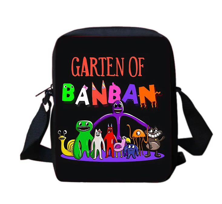 Game Gartens of Banbans Boy Girls Printed Shoulder Messenger Bag Child Casual Handbag Men Women Phone Bag Shopping Bag