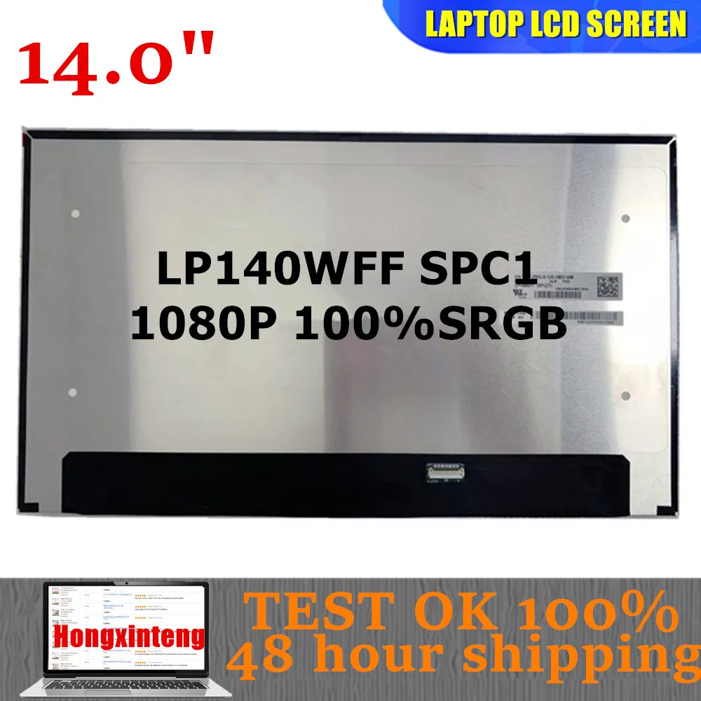 

LP140WFF SPC1 LP140WFF-SPC1 Original 14.0''INCH FHD IPS SMALL 30PINS 100%SRGB For Dell Latitude 7420 7410 2-in-1 No-Touch