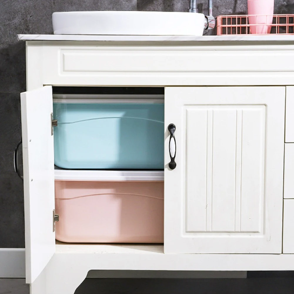 Large-sized Storage Secure Portable Multi-purpose Home Organization Space-saving Durable Plastic Organizer Home Use Compact