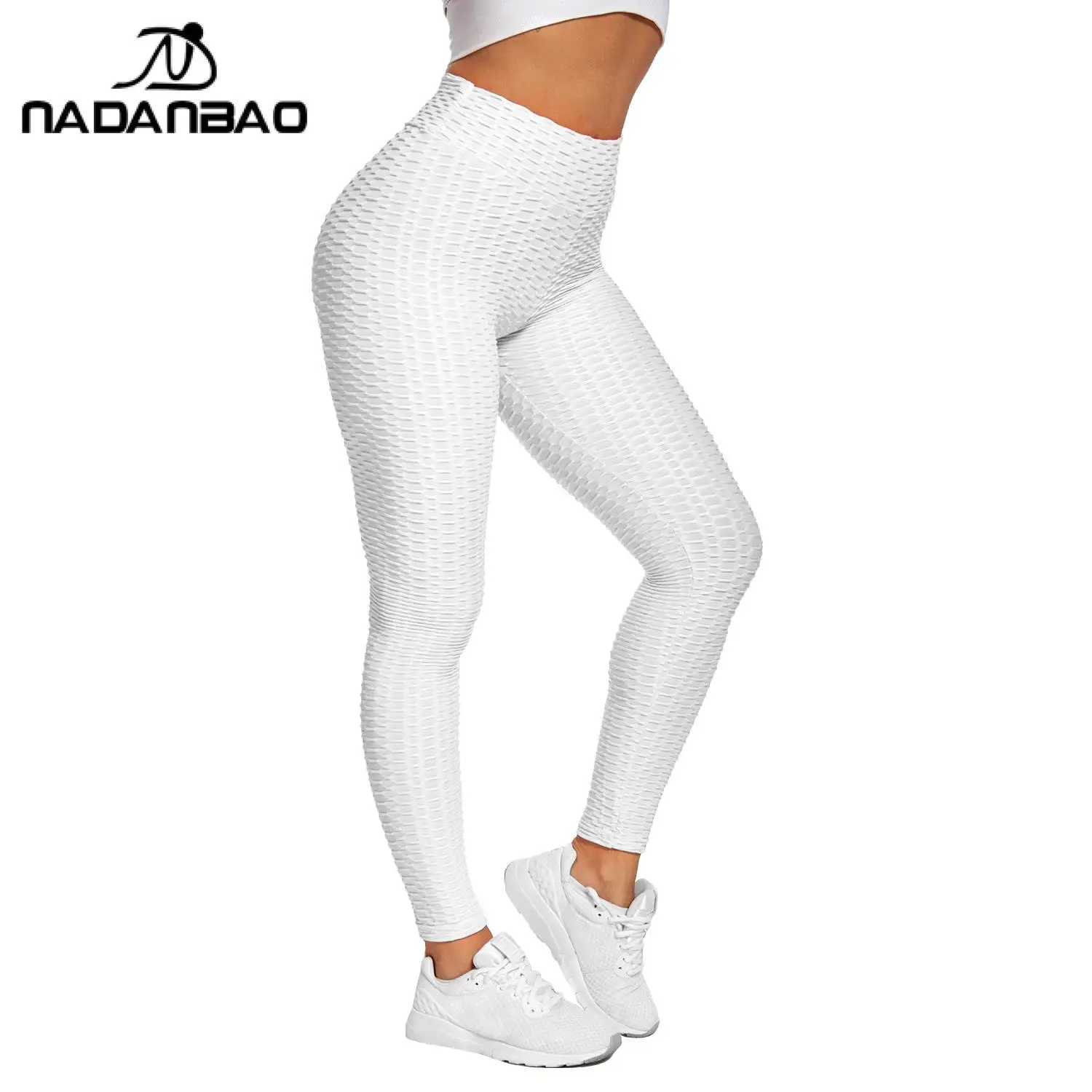 Nadanbao Mode Joggingbroek Vrouwen Solide Braakliggende Panty Bubble Workout Broek Meisje Hoge Taille Lift De Heup Shorts Broek Nieuw