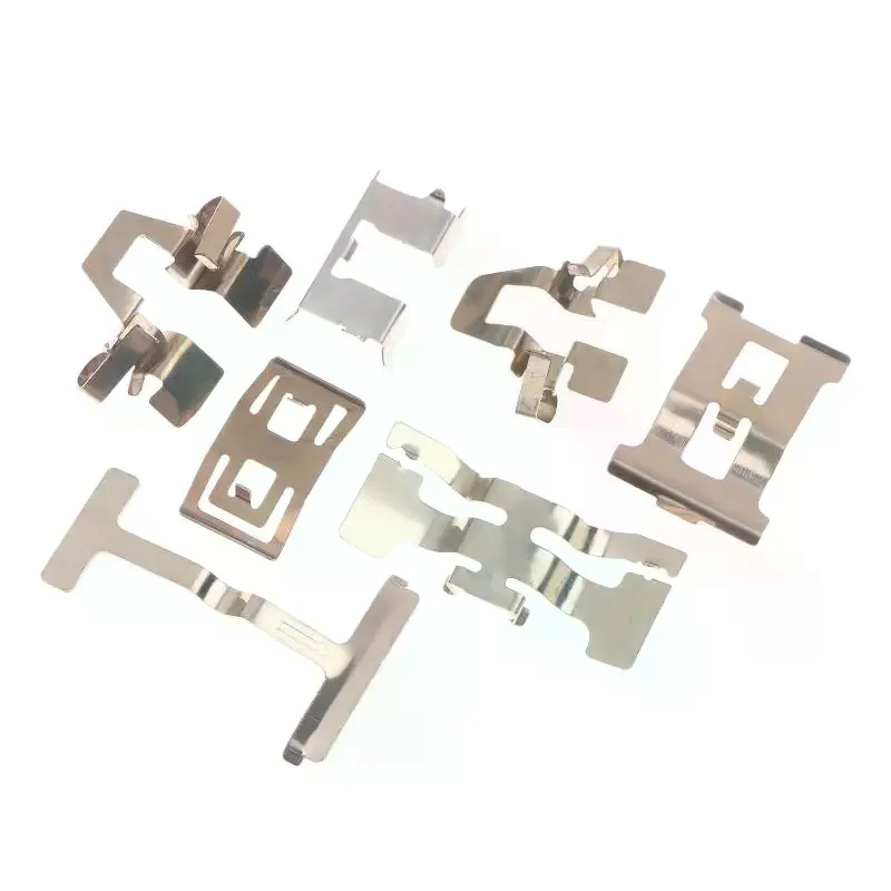 

2pcs Motorcycle Caliper Lower Pump Brake Pump Stainless Steel Spring Plate Motorcycle Caliper Brake Pads